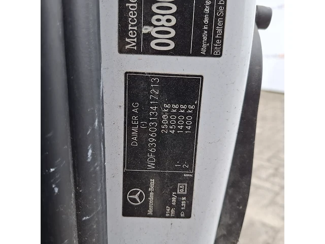 Personenbus, mercedes benz, vito 109 cdi, 2008 - afbeelding 5 van  40