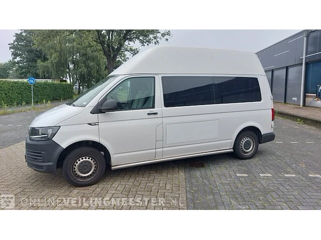 Personenbus volkswagen, tranporter kombi 7- persoons, wit - afbeelding 3 van  41