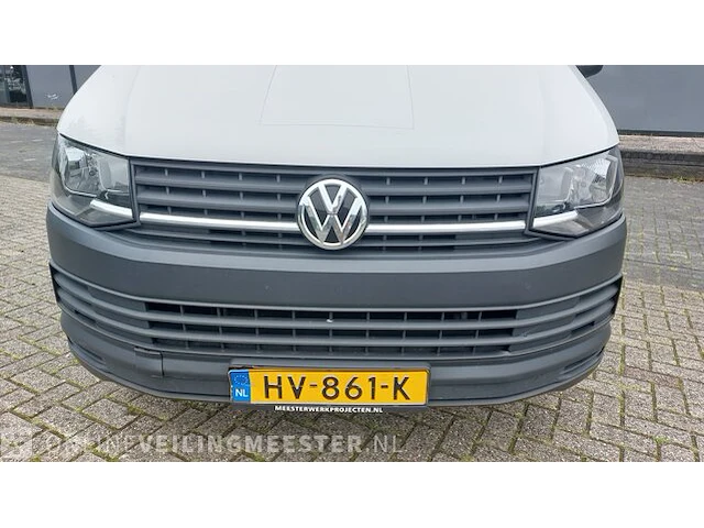 Personenbus volkswagen, tranporter kombi 7- persoons, wit - afbeelding 4 van  41