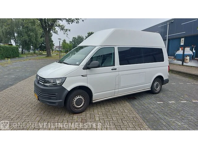 Personenbus volkswagen, tranporter kombi 7- persoons, wit - afbeelding 1 van  41