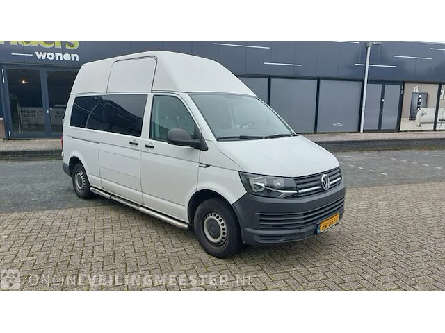 Personenbus volkswagen, tranporter kombi 7- persoons, wit - afbeelding 34 van  41