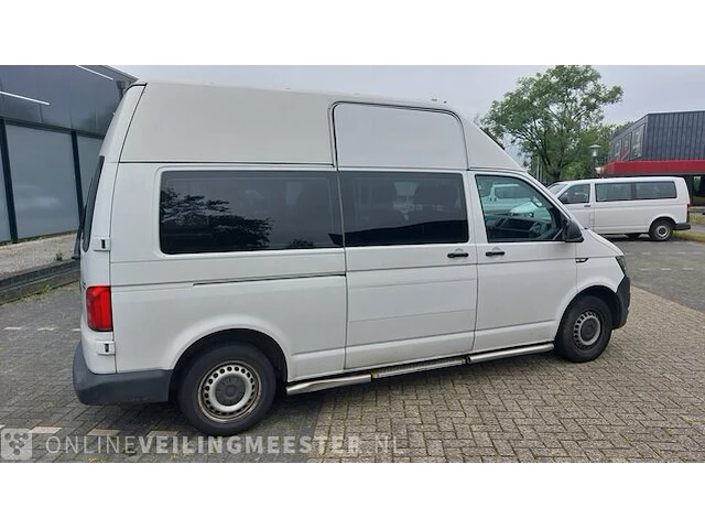 Personenbus volkswagen, tranporter kombi 7- persoons, wit - afbeelding 38 van  41