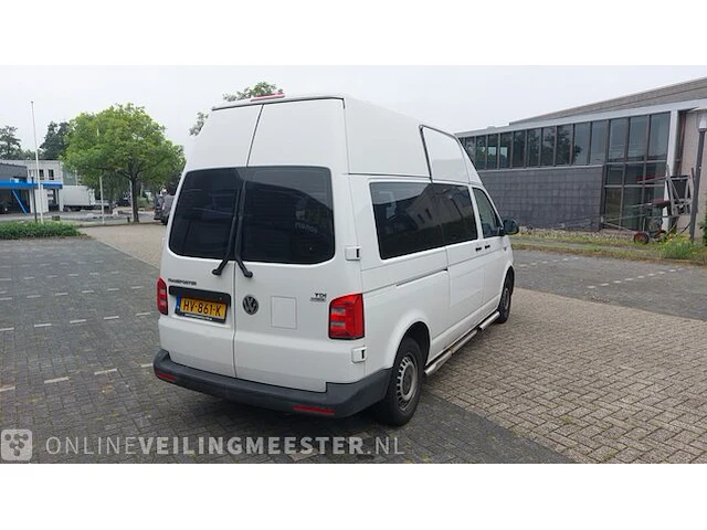 Personenbus volkswagen, tranporter kombi 7- persoons, wit - afbeelding 39 van  41
