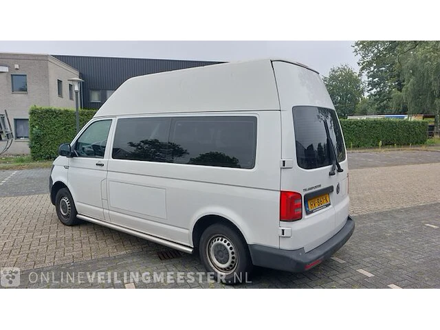 Personenbus volkswagen, tranporter kombi 7- persoons, wit - afbeelding 41 van  41