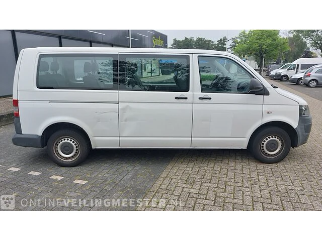 Personenbus volkswagen, transporter kombi 9- persoons, wit, bouwjaar 2012 - afbeelding 37 van  40