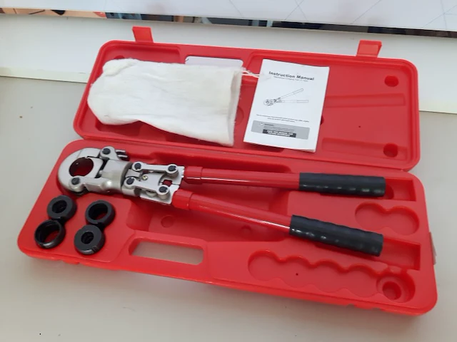 Persstang, voor 16 en 20 en 26 en 32 mm, in koffer - afbeelding 1 van  3