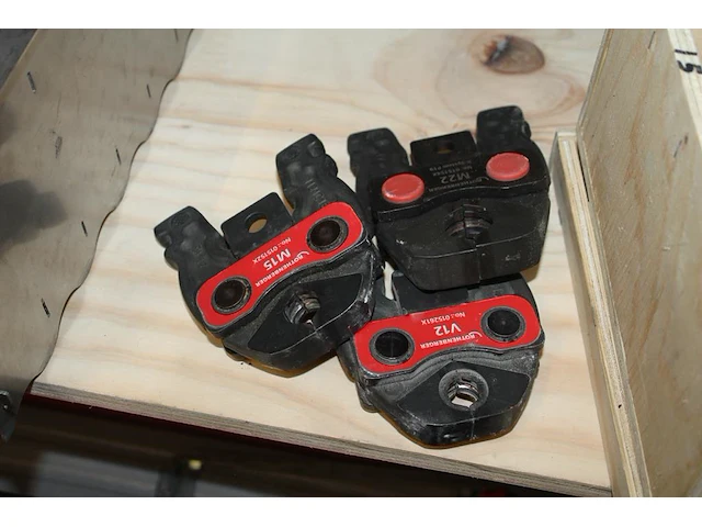 Perstang rothenberger twin turbo met 7 bekken, accu en acculader in koffer. - afbeelding 3 van  4