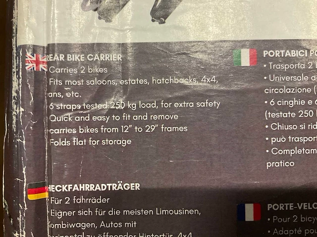 Peruzzo firenze e-bike fietsendrager - afbeelding 3 van  4