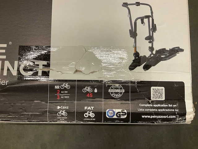 Peruzzo pure instinct rear bike carrier - afbeelding 2 van  4