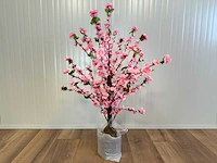 Perzik bloesem kunstboom - afbeelding 1 van  13