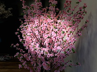 Perzik bloesem kunstboom - afbeelding 7 van  18