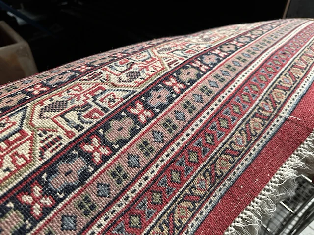 Perzisch tapijt 336x246 handgemaakt in india - afbeelding 3 van  6