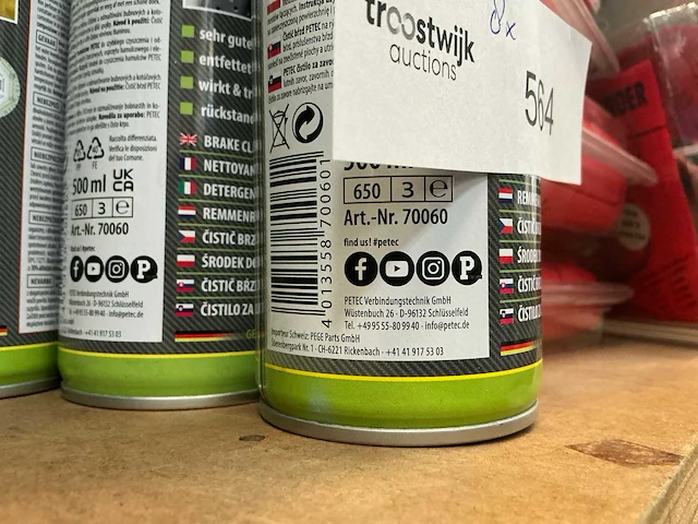 Petec remmenreiniger (8x) - afbeelding 3 van  3