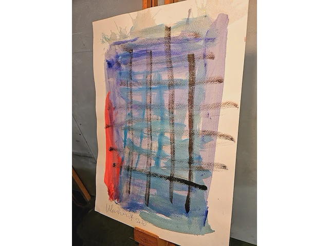 Peter klashorst - schilderij gesigneerd - afbeelding 2 van  3