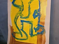 Peter klashorst - schilderij gesigneerd - afbeelding 2 van  3