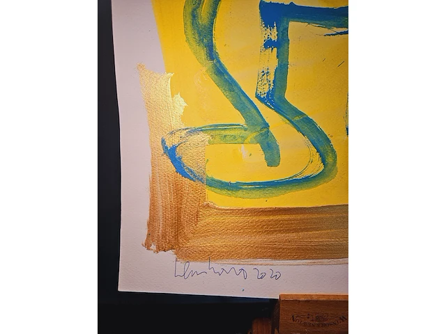 Peter klashorst - schilderij gesigneerd - afbeelding 3 van  3