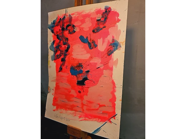 Peter klashorst - schilderij gesigneerd - afbeelding 2 van  3
