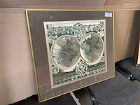 Peter schenk the elder wereldkaart - afbeelding 1 van  6