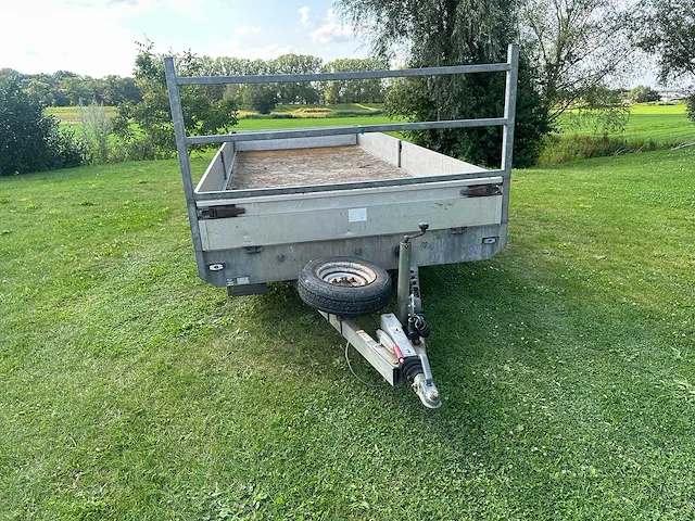 Peters - 500x200cm - aanhangwagen dubbelas v.v koprek en klapbare zijstukken - afbeelding 6 van  9