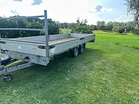 Peters - 500x200cm - aanhangwagen dubbelas v.v koprek en klapbare zijstukken - afbeelding 8 van  9