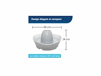 Petsafe® streamside keramische drinkfontein voor katten en kleine honden 1,8 liter - afbeelding 3 van  6