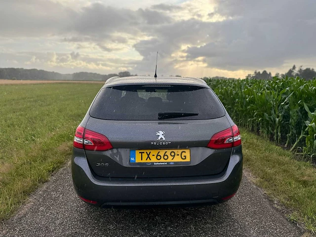 Peugeot - 2018 - 308 sw - 1.5 bluehdi bl. ex. - tx-669-g - afbeelding 9 van  12