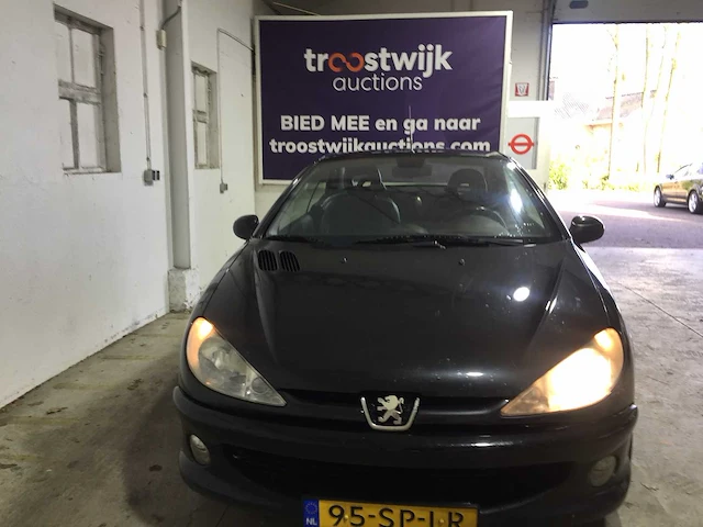 Peugeot - 206 cc - 2.0-16v griffe - 95-sp-lr - afbeelding 16 van  17