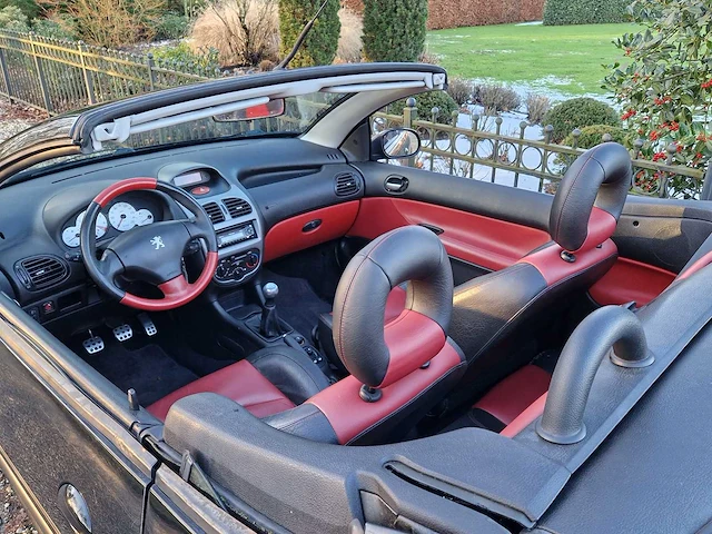 Peugeot - 206 cc - cabrio - 1.6-16v - 88-jb-tt - afbeelding 2 van  21