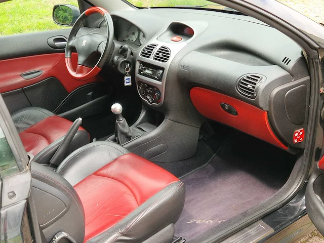 Peugeot - 206 cc - cabrio - 1.6-16v - 88-jb-tt - afbeelding 10 van  21