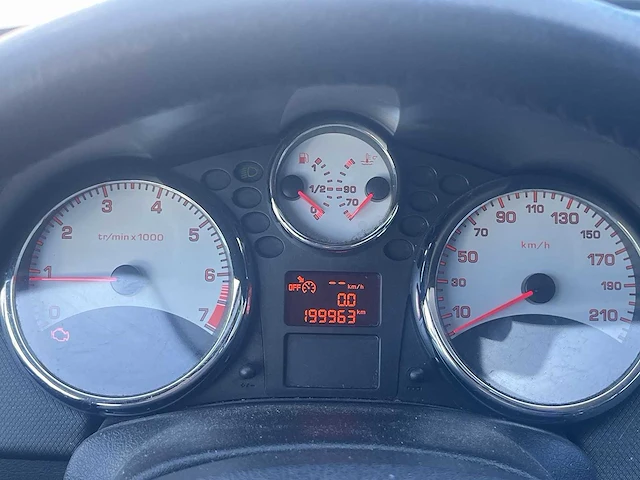 Peugeot - 207 cc - 1.6 vti noir & blanc - car - 2010 - afbeelding 8 van  24
