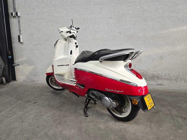 Peugeot - bromscooter - django heritage - 4t 45km uitvoering dds36x - afbeelding 6 van  7
