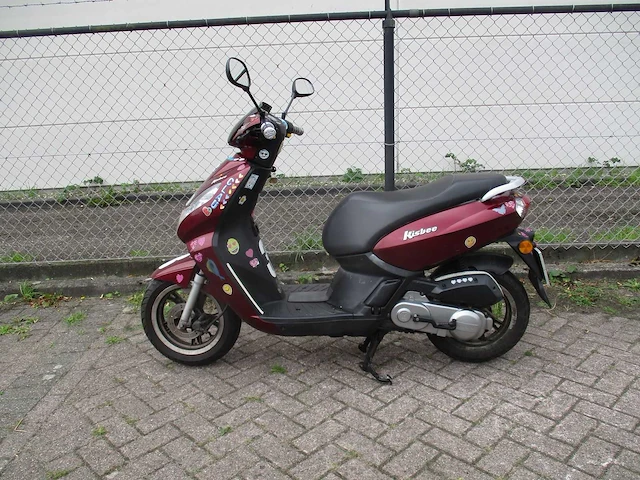 Peugeot - bromscooter - kisbee 4t - scooter - afbeelding 1 van  11