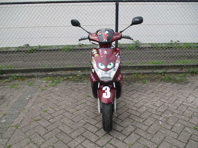 Peugeot - bromscooter - kisbee 4t - scooter - afbeelding 5 van  11