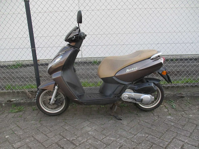 Peugeot - bromscooter - kisbee rs 2t - scooter - afbeelding 1 van  11