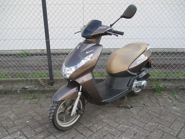Peugeot - bromscooter - kisbee rs 2t - scooter - afbeelding 4 van  11
