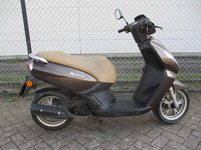 Peugeot - bromscooter - kisbee rs 2t - scooter - afbeelding 8 van  11