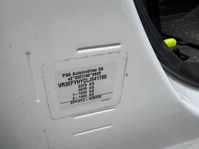 Peugeot - partner - 1.5 hdi long - bedrijfswagen - afbeelding 13 van  16