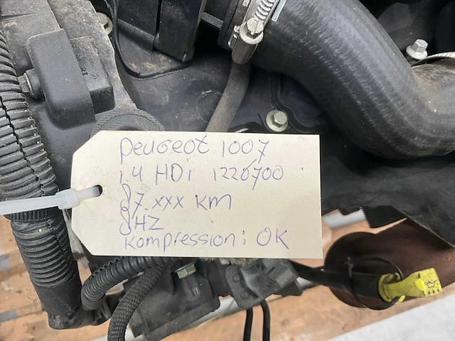 Peugeot 1007 1,4 hdi 8hz motor - afbeelding 7 van  7