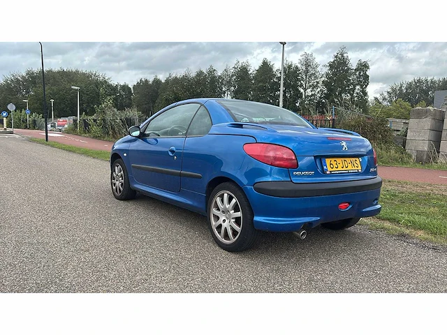 Peugeot 206 cc 1.6-16v 2002 | 63-jd-ns i - afbeelding 6 van  15