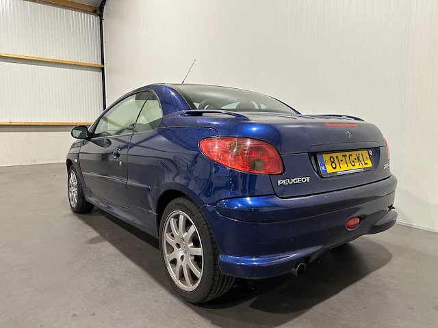 Peugeot 206 cc 1.6-16v cabriolet 81-tg-kl - afbeelding 3 van  23