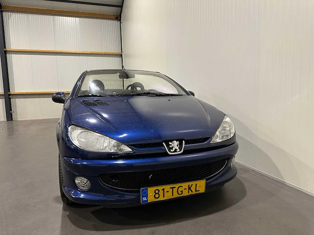 Peugeot 206 cc 1.6-16v cabriolet 81-tg-kl - afbeelding 22 van  23