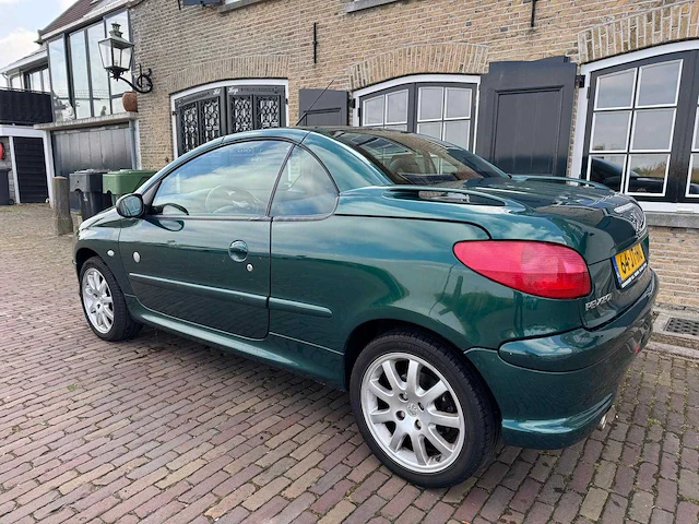 Peugeot 206 cc peugeot 206 cc 1.6-16v roland garros 64-jt-hg - afbeelding 10 van  30
