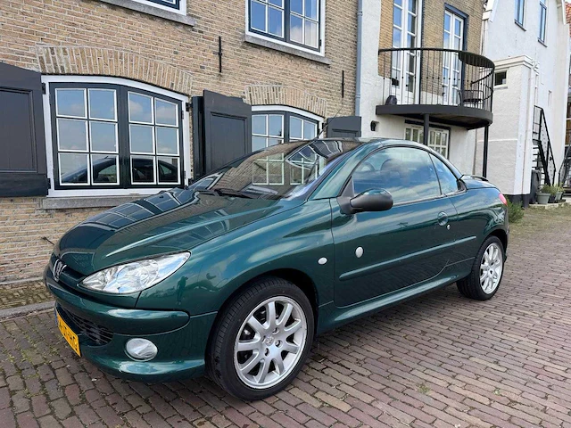 Peugeot 206 cc peugeot 206 cc 1.6-16v roland garros 64-jt-hg - afbeelding 2 van  30