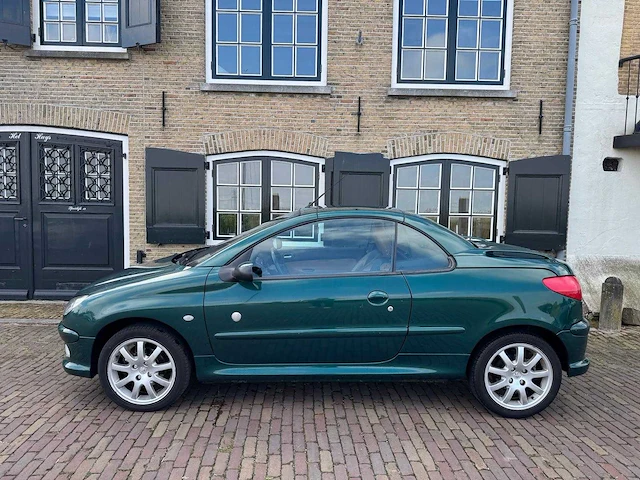 Peugeot 206 cc peugeot 206 cc 1.6-16v roland garros 64-jt-hg - afbeelding 4 van  30