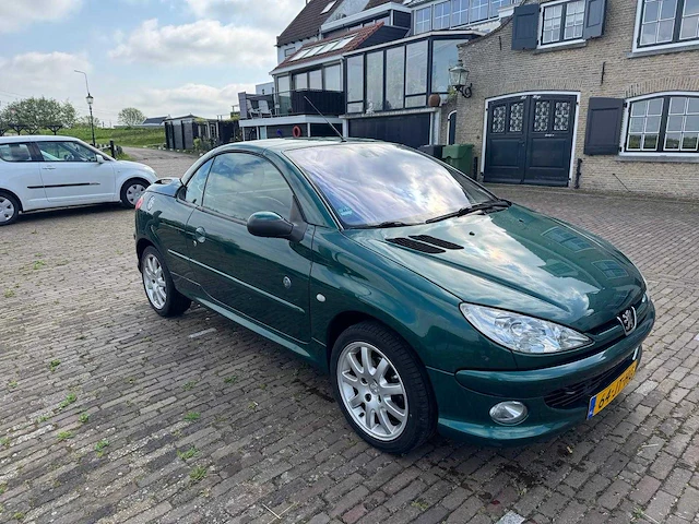 Peugeot 206 cc peugeot 206 cc 1.6-16v roland garros 64-jt-hg - afbeelding 7 van  30