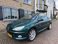 Peugeot 206 cc peugeot 206 cc 1.6-16v roland garros 64-jt-hg - afbeelding 9 van  30