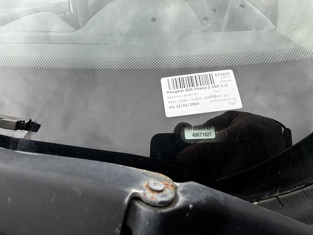 Peugeot 206 phase 2 1.1i enfant terrible, 2004 - afbeelding 15 van  35