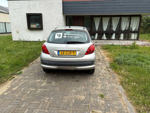 Peugeot 207 1.4 vti cool 'n blue , 28-gjr-9 - afbeelding 8 van  17