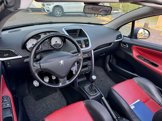 Peugeot 207 cc 1.6-16v t sport leder clima 16-xd-sj - afbeelding 16 van  27