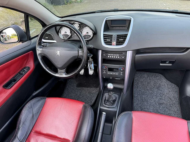 Peugeot 207 cc 1.6-16v t sport leder clima 16-xd-sj - afbeelding 25 van  27